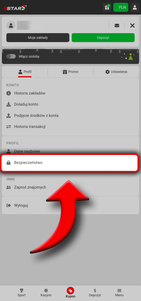 Ustaw limity gry i kontroluj budżet w 888Starz.