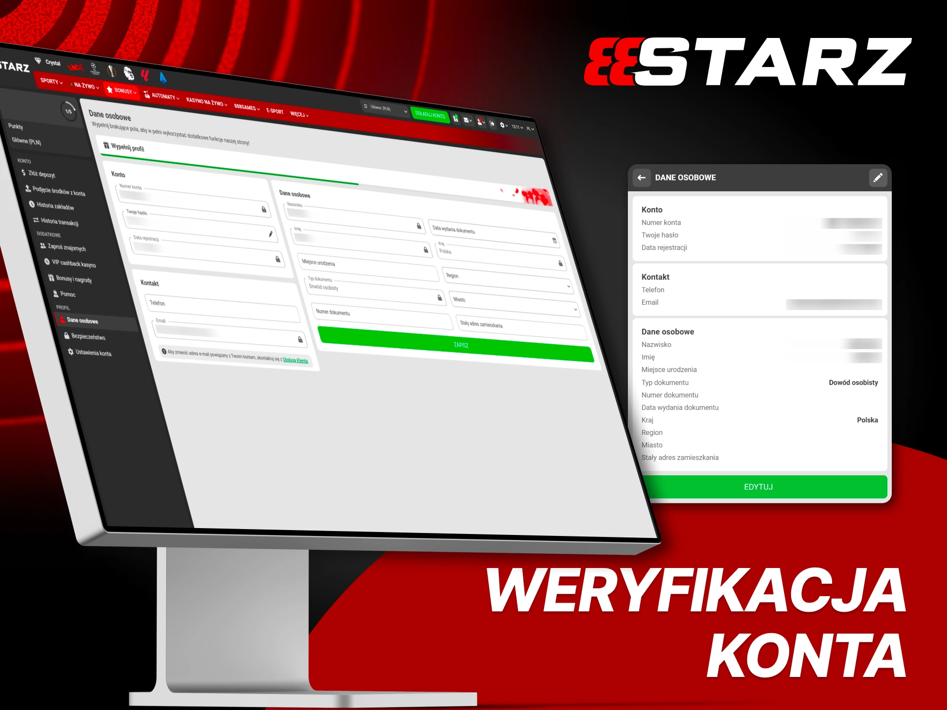 Przejdź weryfikację konta na 888Starz i zabezpiecz swoje środki bez komplikacji.